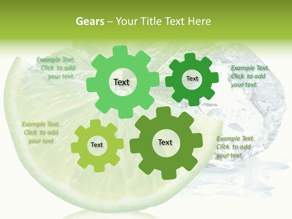 Melissa Half Lemon PowerPoint Template