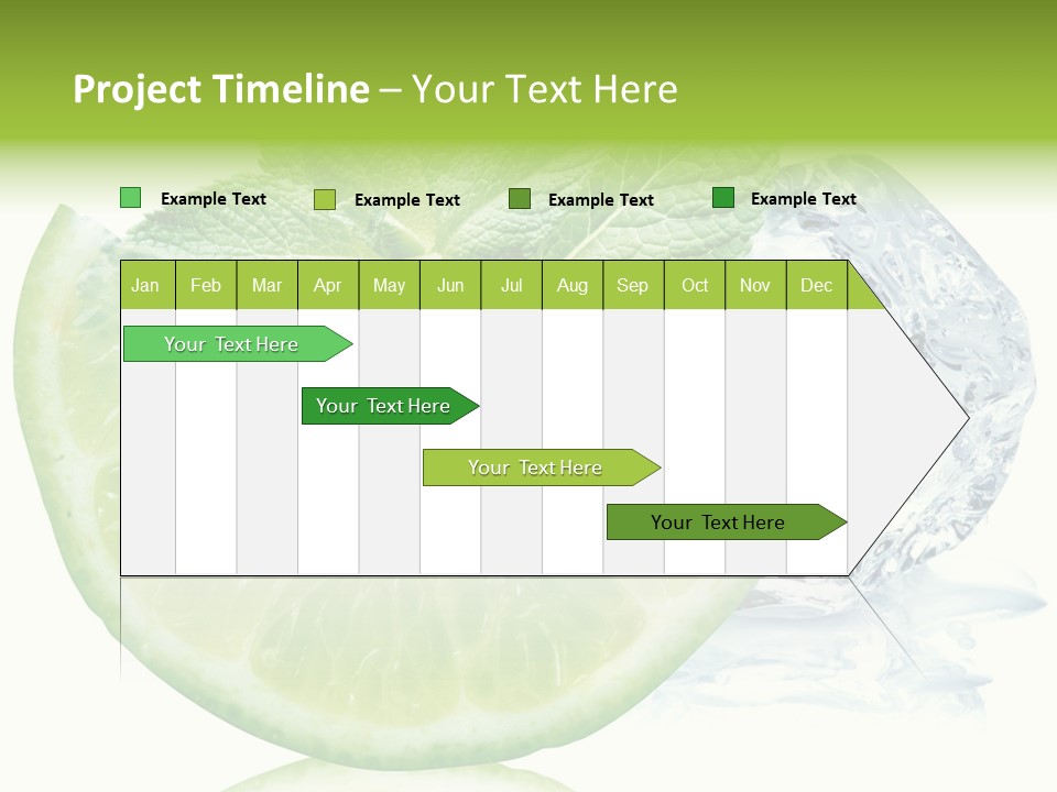 Melissa Half Lemon PowerPoint Template