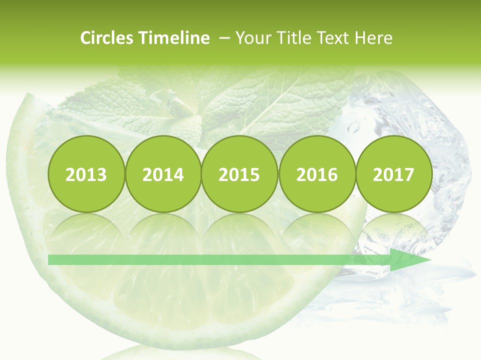 Melissa Half Lemon PowerPoint Template