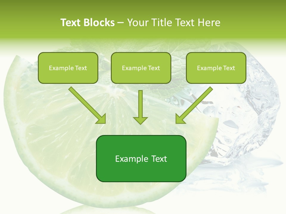 Melissa Half Lemon PowerPoint Template