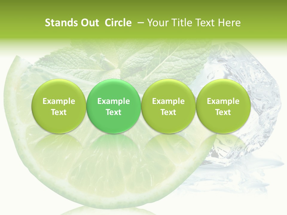 Melissa Half Lemon PowerPoint Template