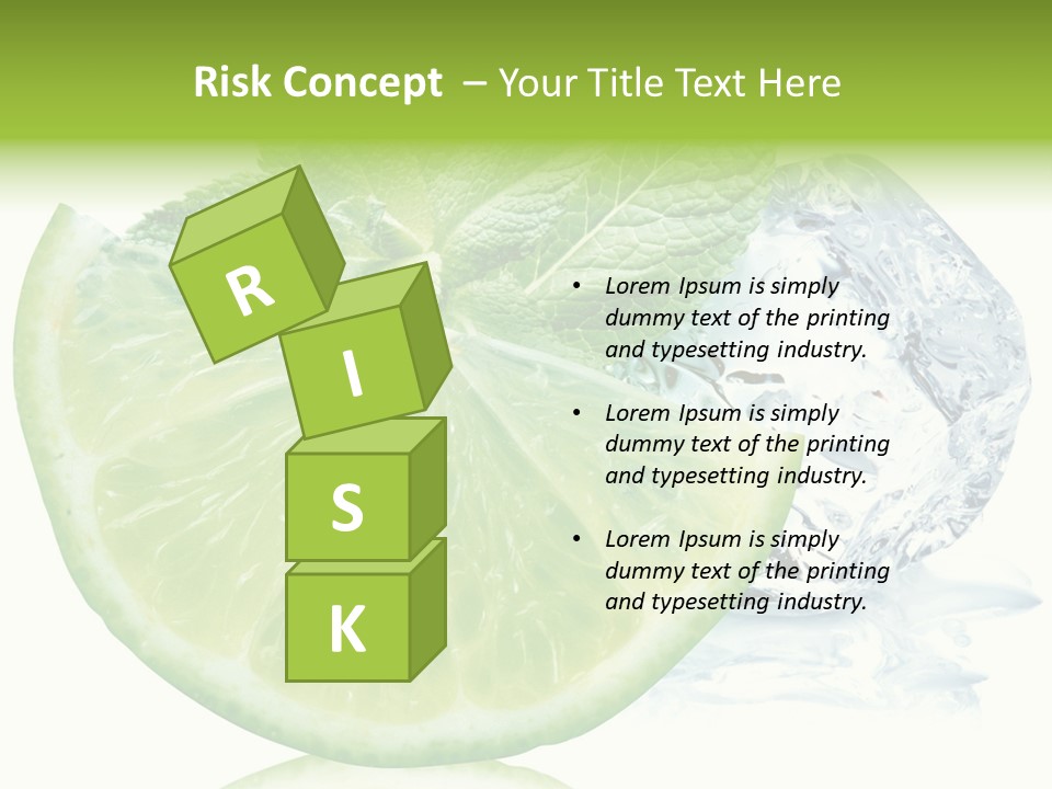 Melissa Half Lemon PowerPoint Template