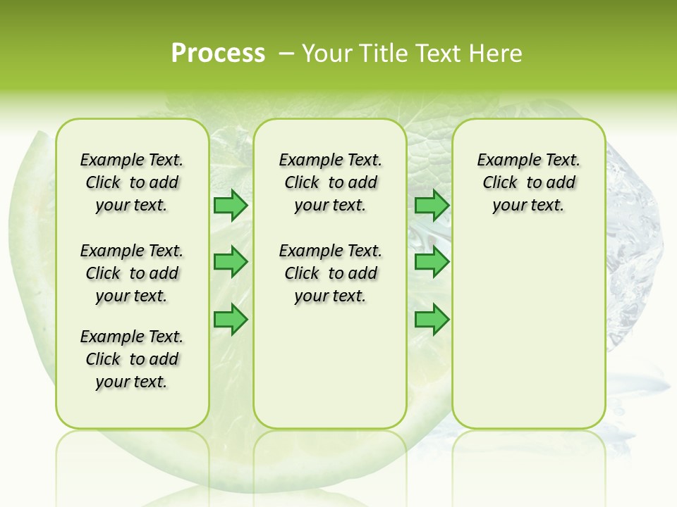 Melissa Half Lemon PowerPoint Template