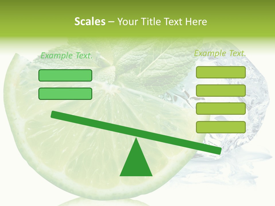 Melissa Half Lemon PowerPoint Template