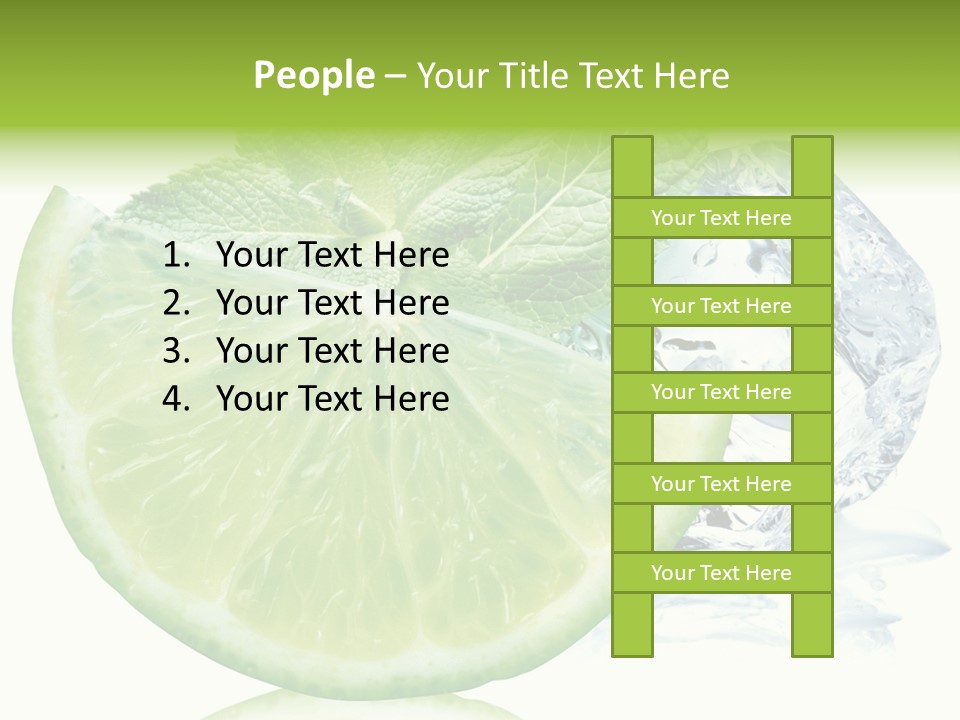 Melissa Half Lemon PowerPoint Template