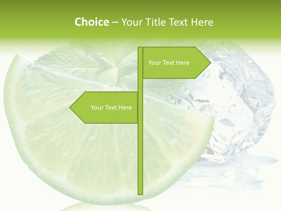 Melissa Half Lemon PowerPoint Template