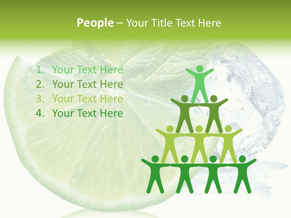 Melissa Half Lemon PowerPoint Template