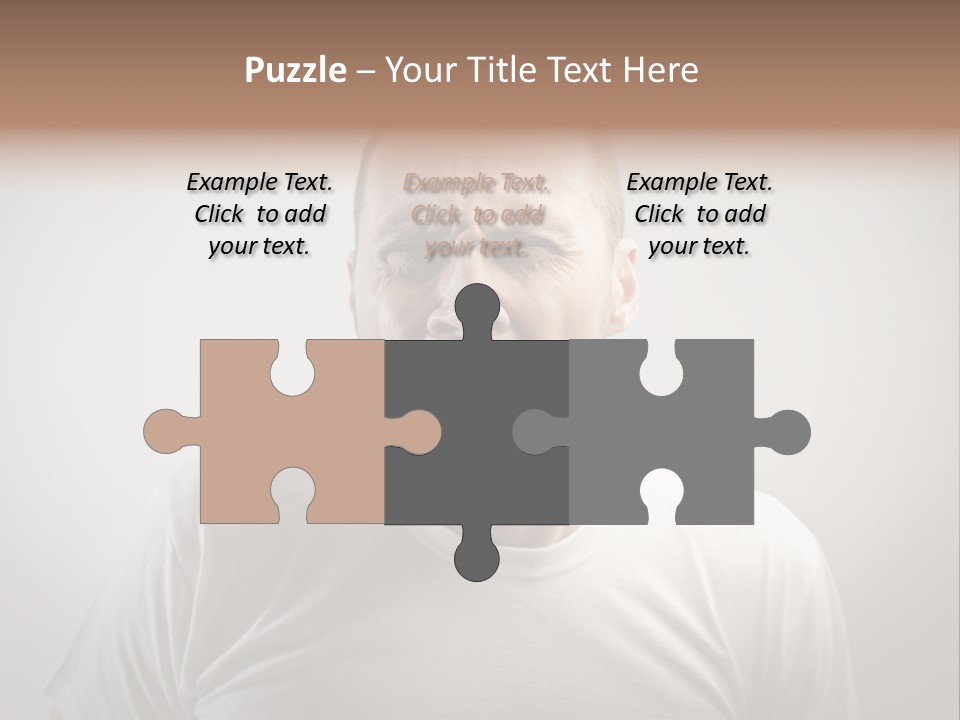 Face Negative Anger PowerPoint Template