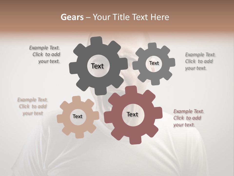 Face Negative Anger PowerPoint Template