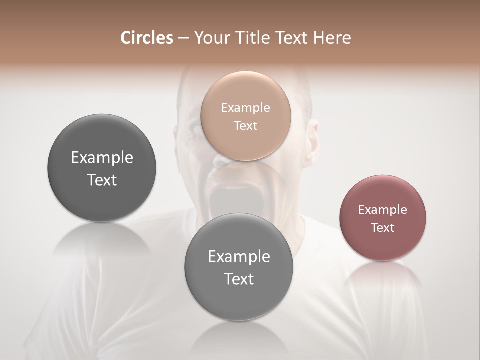 Face Negative Anger PowerPoint Template