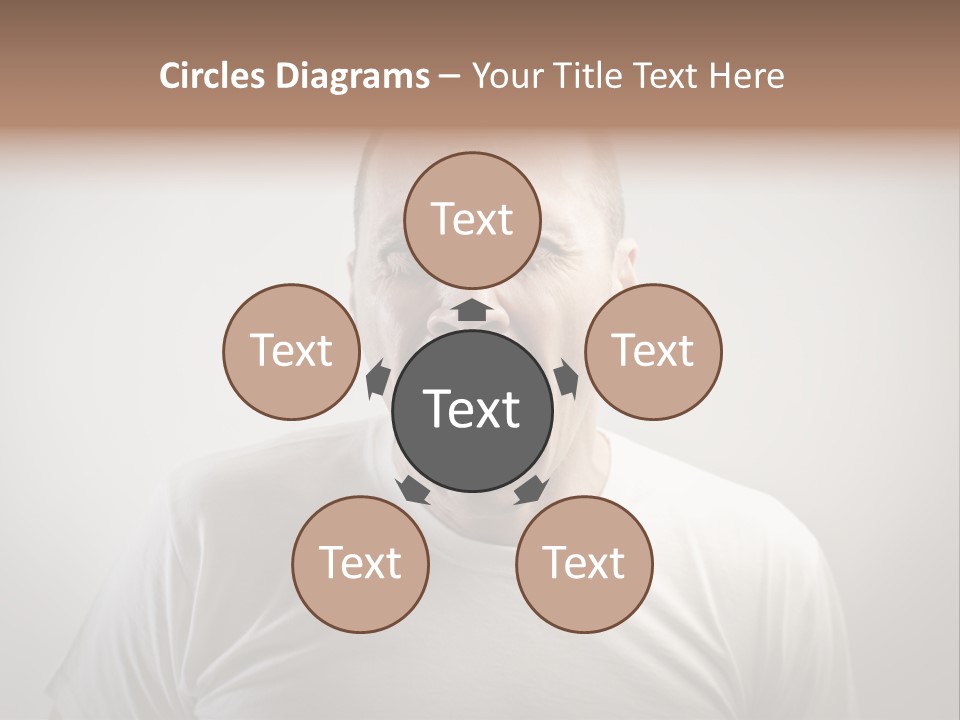 Face Negative Anger PowerPoint Template