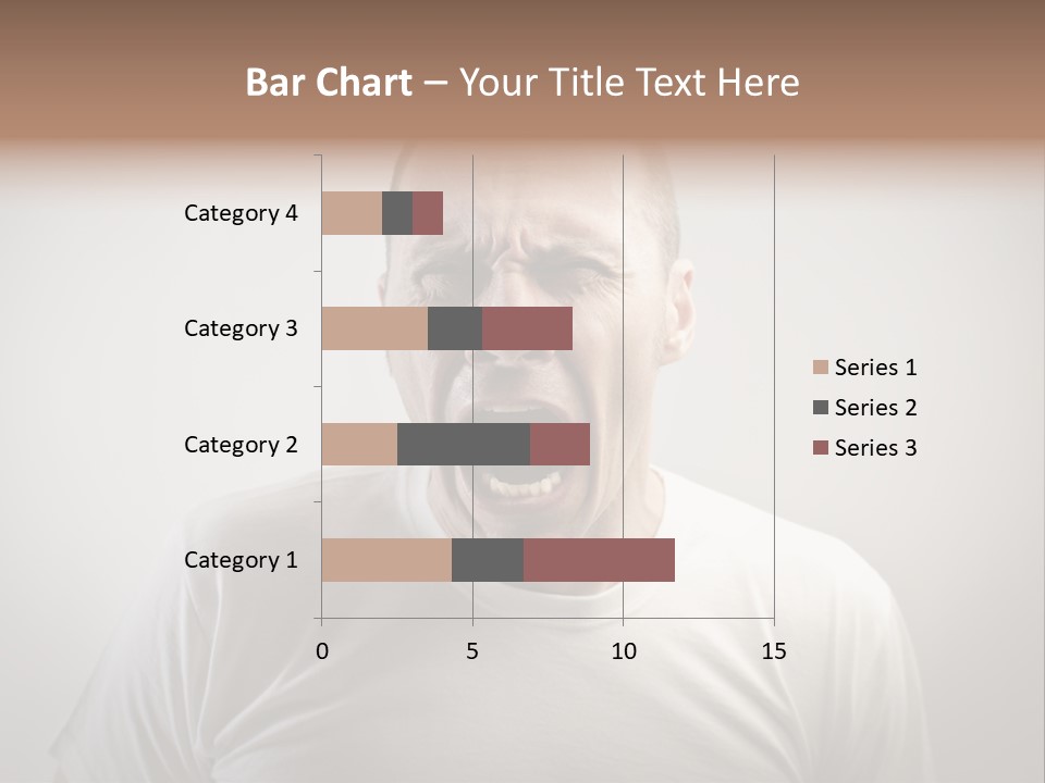 Face Negative Anger PowerPoint Template