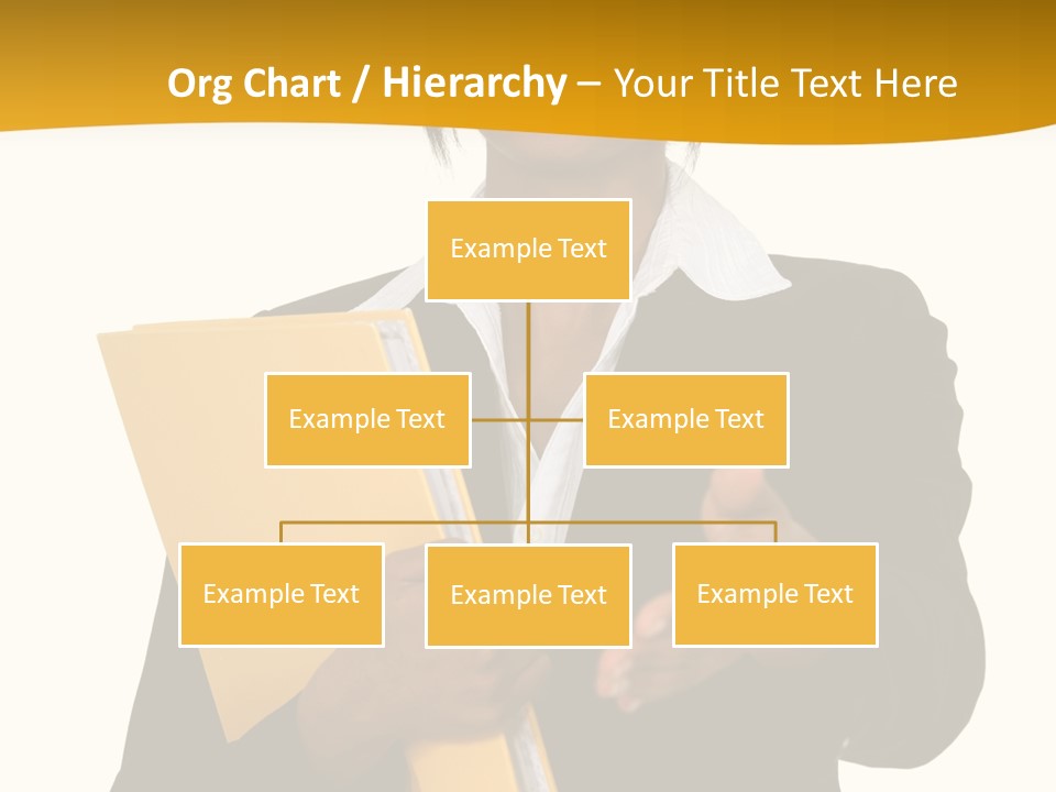 Gesture Suit African PowerPoint Template