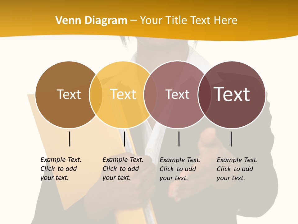 Gesture Suit African PowerPoint Template