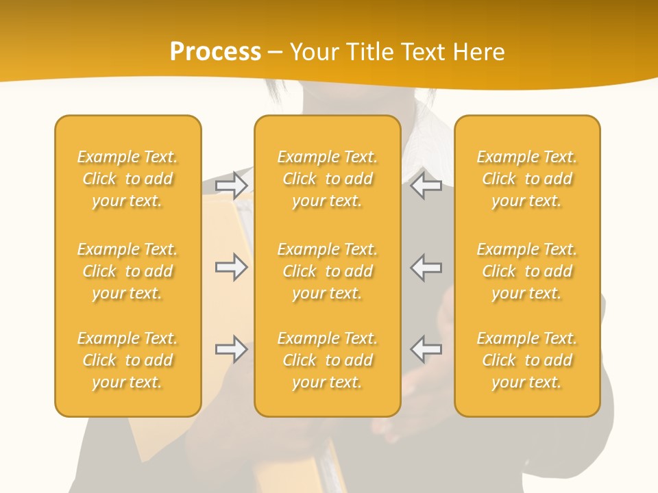 Gesture Suit African PowerPoint Template
