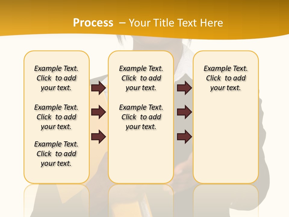 Gesture Suit African PowerPoint Template