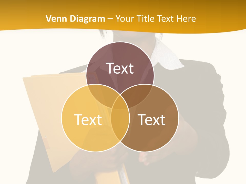 Gesture Suit African PowerPoint Template