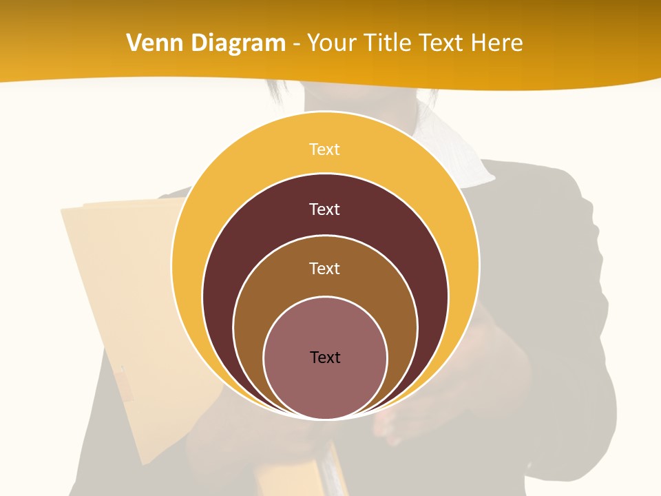 Gesture Suit African PowerPoint Template