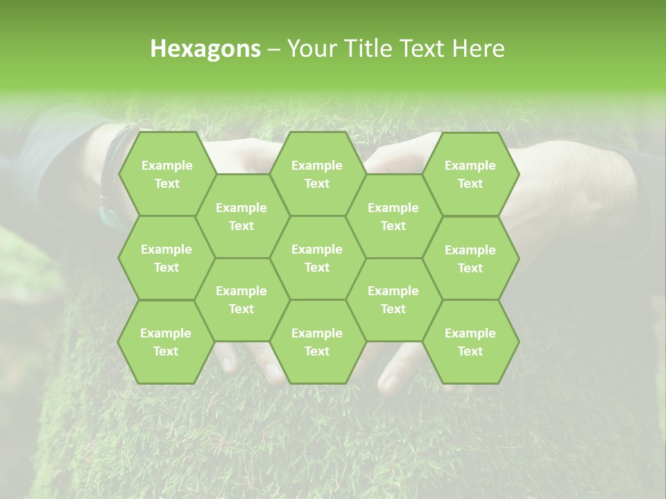 Forest Person Shape PowerPoint Template