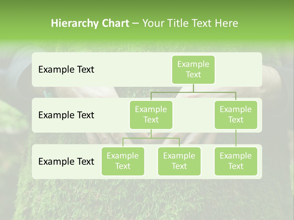 Forest Person Shape PowerPoint Template