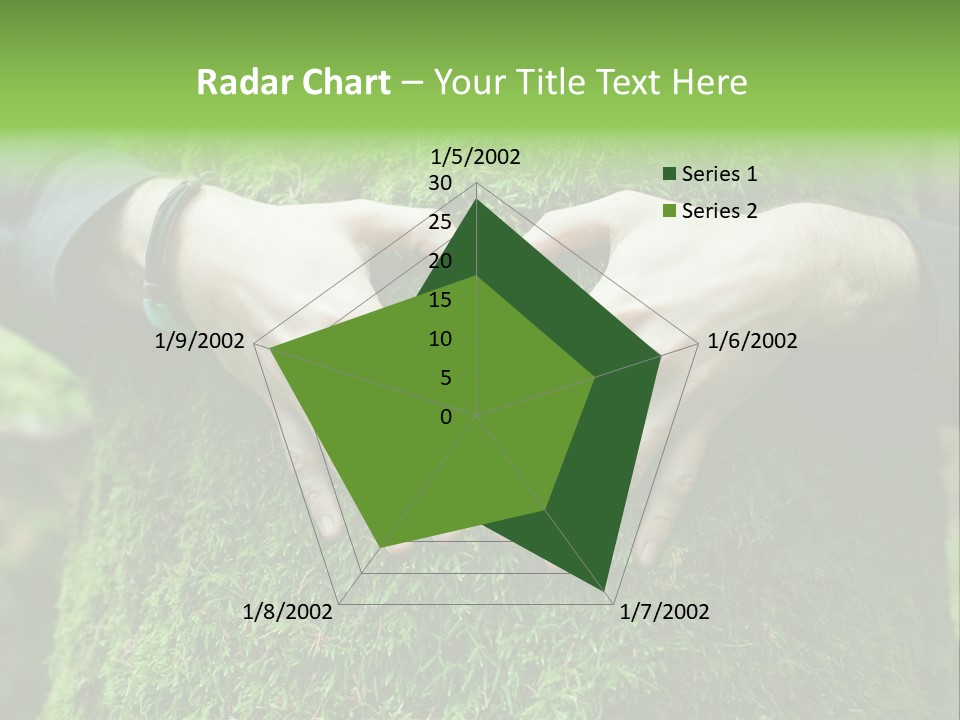 Forest Person Shape PowerPoint Template