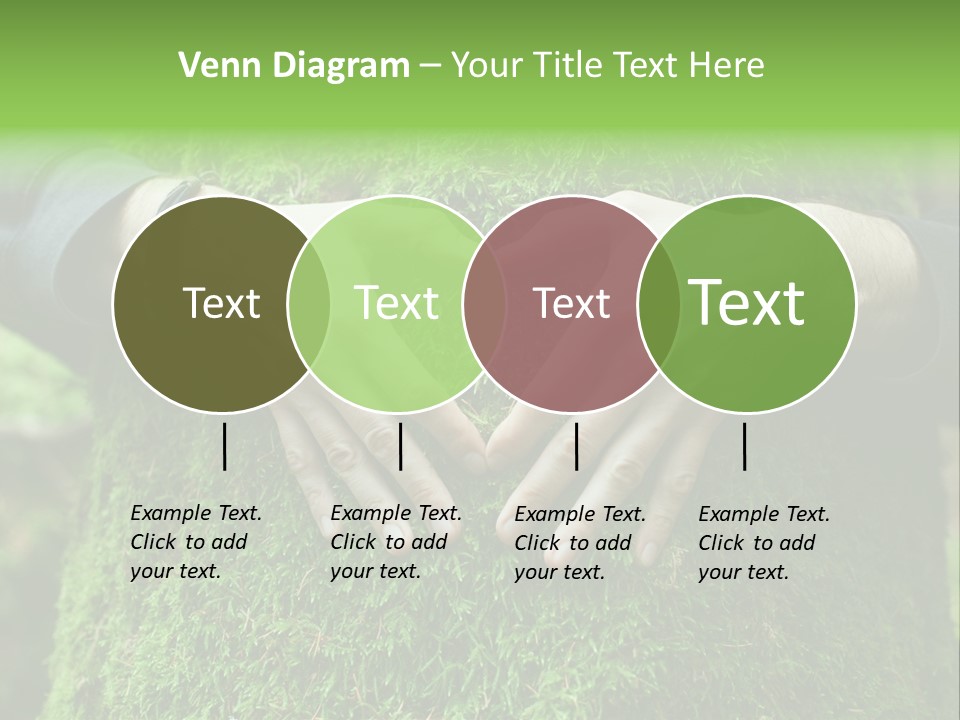 Forest Person Shape PowerPoint Template