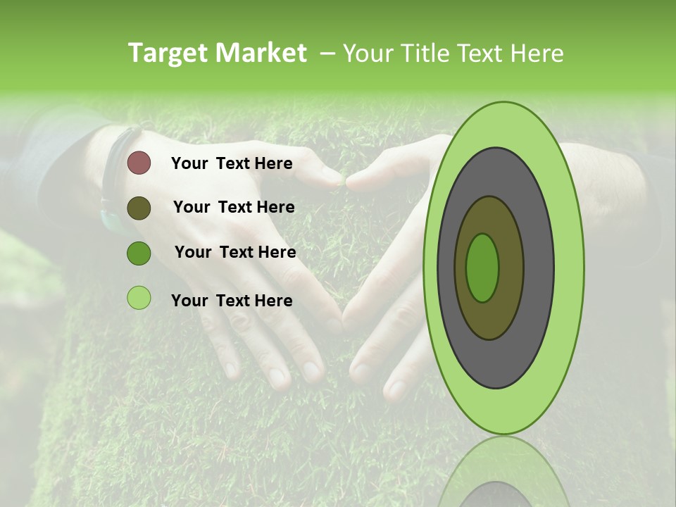 Forest Person Shape PowerPoint Template