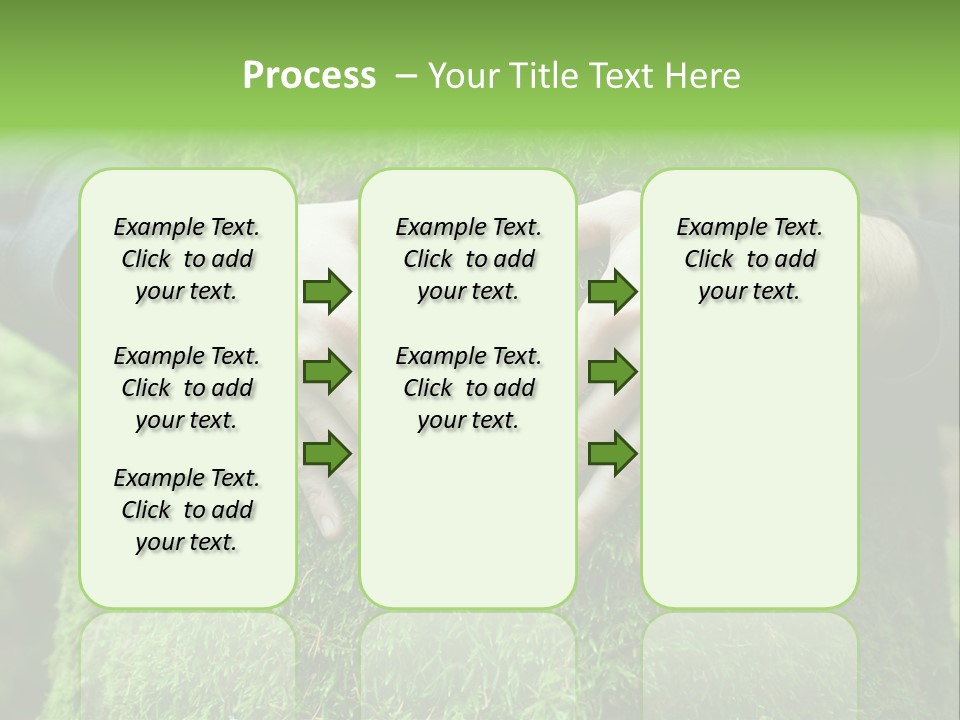Forest Person Shape PowerPoint Template