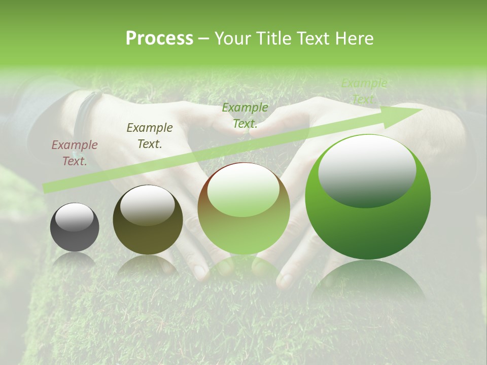 Forest Person Shape PowerPoint Template