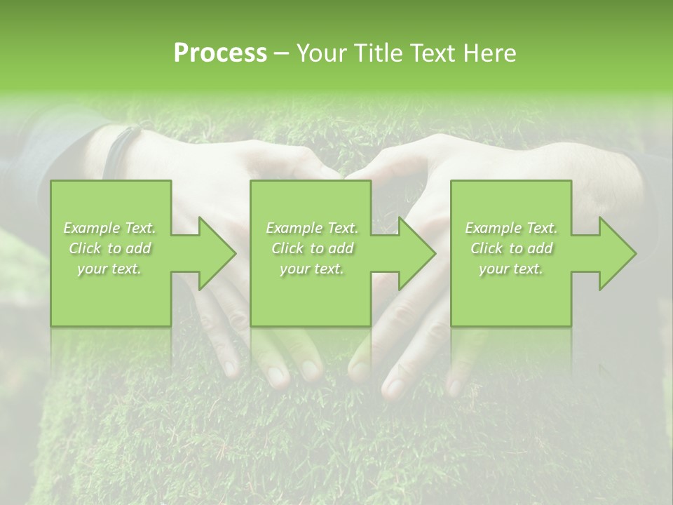 Forest Person Shape PowerPoint Template