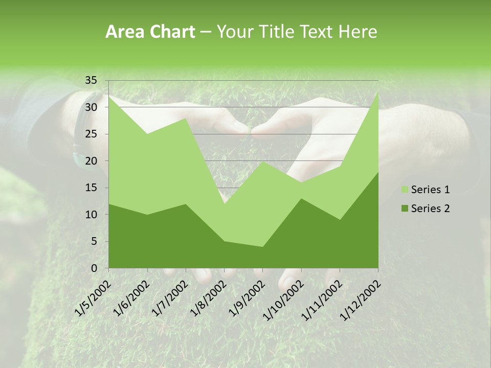Forest Person Shape PowerPoint Template
