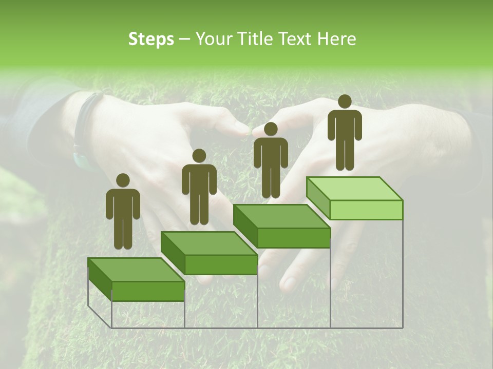 Forest Person Shape PowerPoint Template