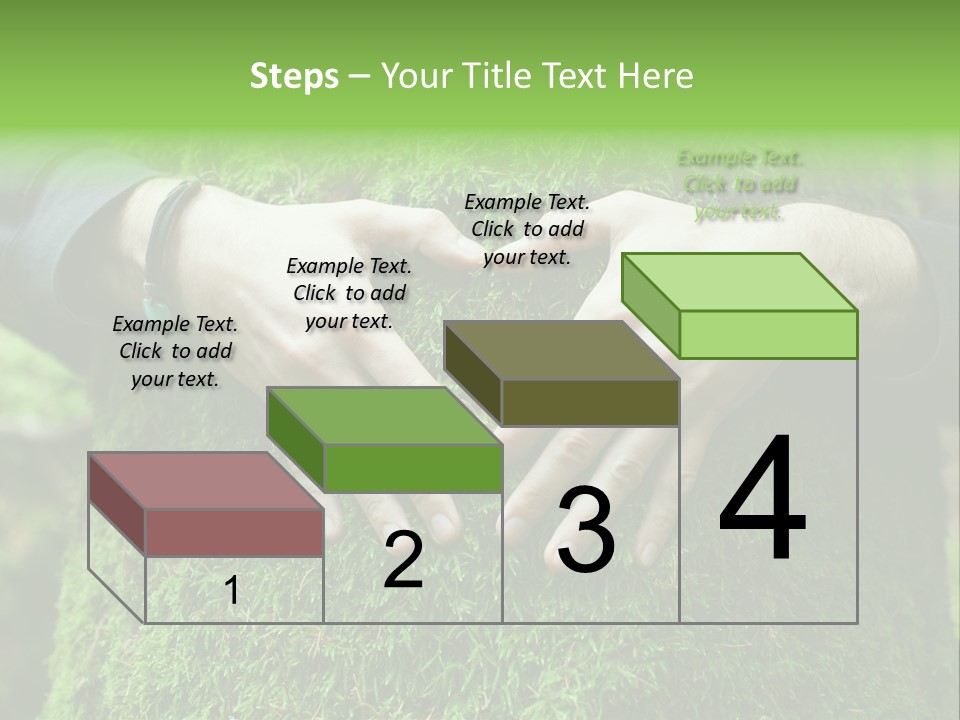 Forest Person Shape PowerPoint Template