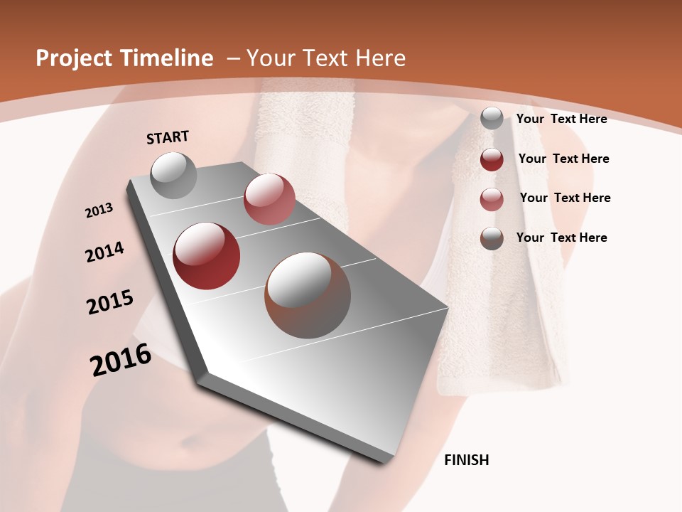 Slim Pretty Weight PowerPoint Template