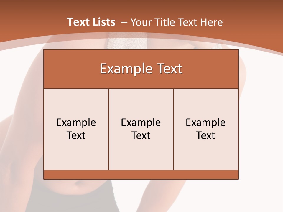 Slim Pretty Weight PowerPoint Template