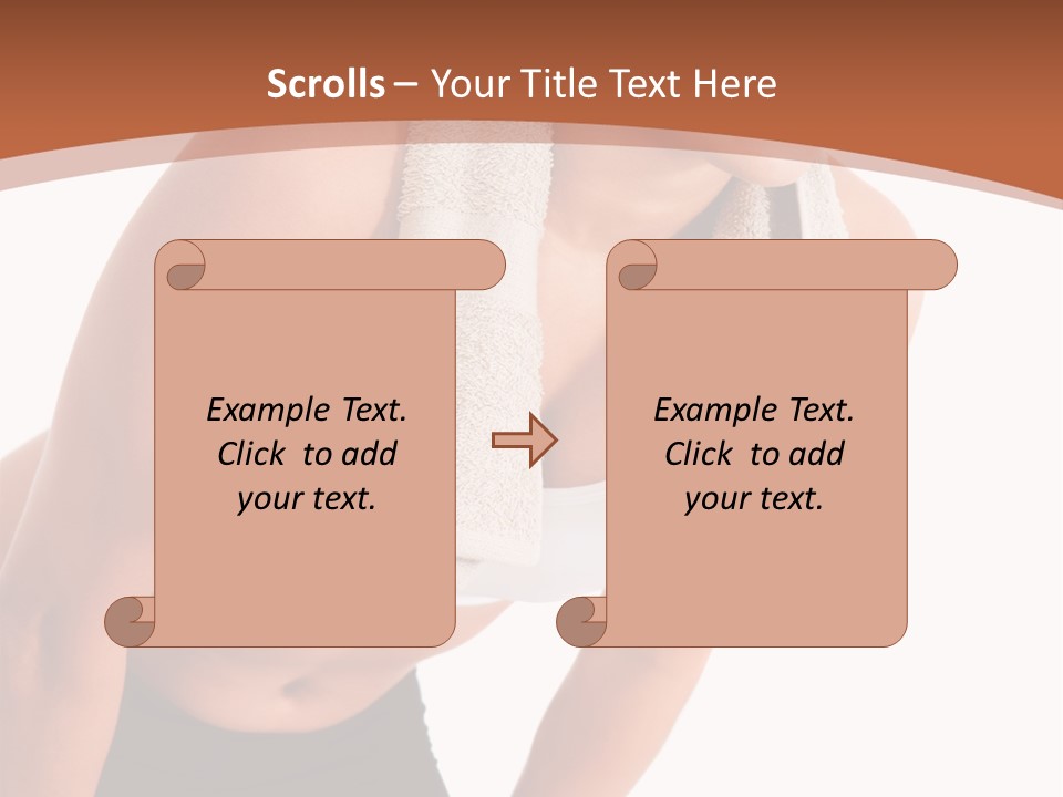Slim Pretty Weight PowerPoint Template