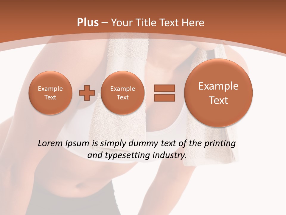 Slim Pretty Weight PowerPoint Template