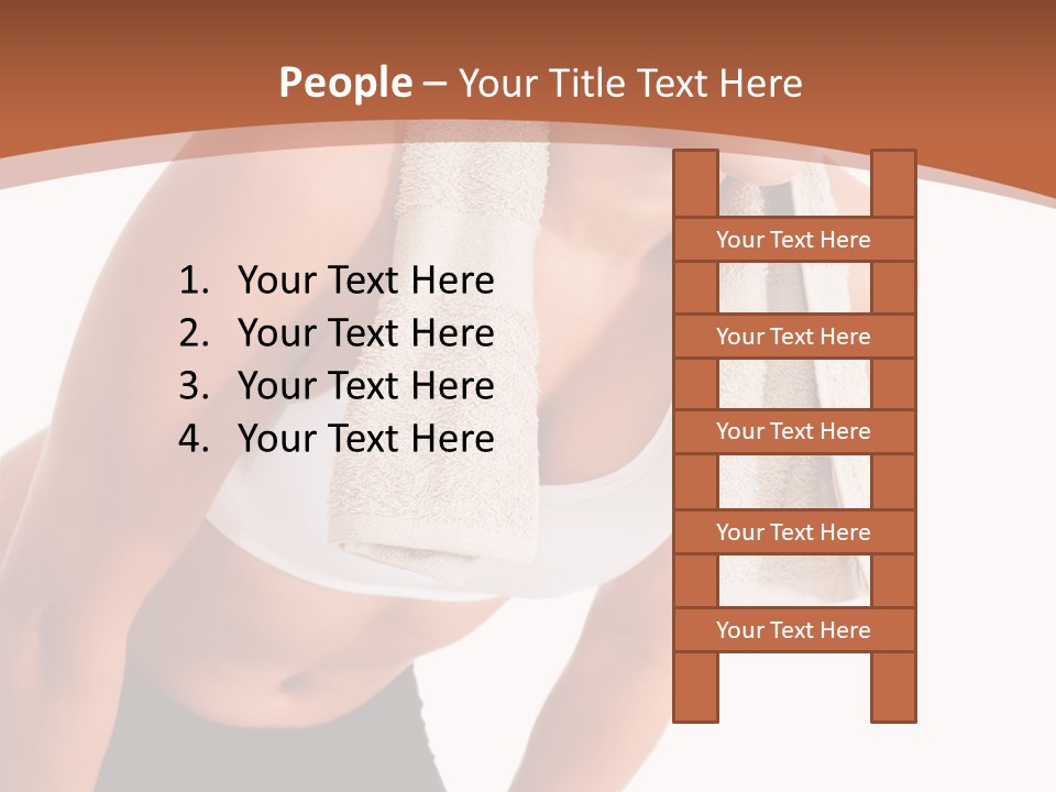 Slim Pretty Weight PowerPoint Template