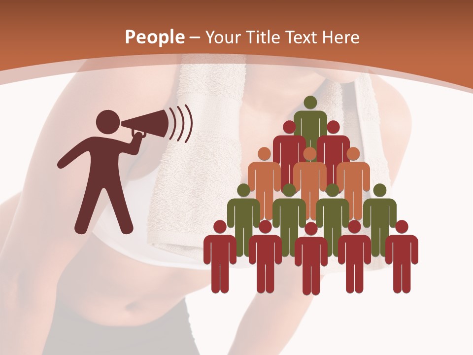 Slim Pretty Weight PowerPoint Template