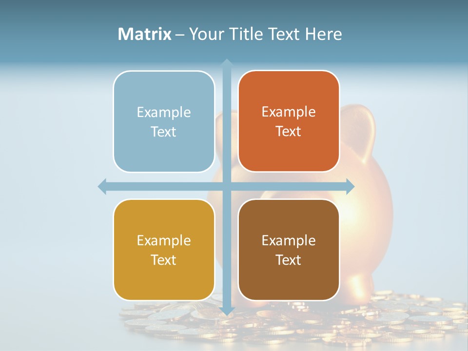 Currency Color Image Close Up PowerPoint Template