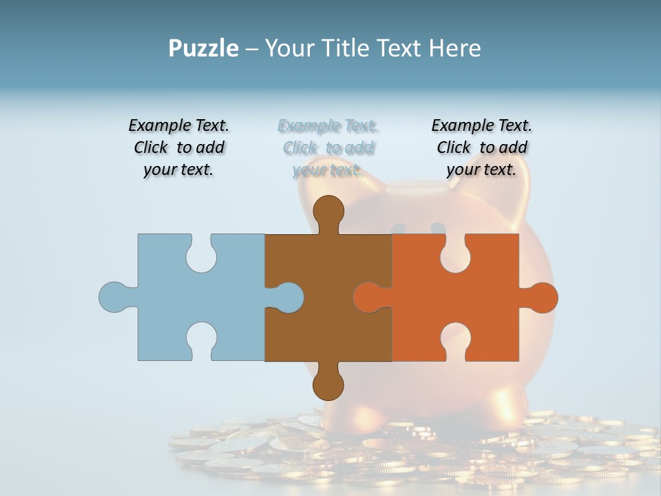 Currency Color Image Close Up PowerPoint Template