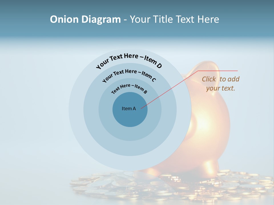 Currency Color Image Close Up PowerPoint Template
