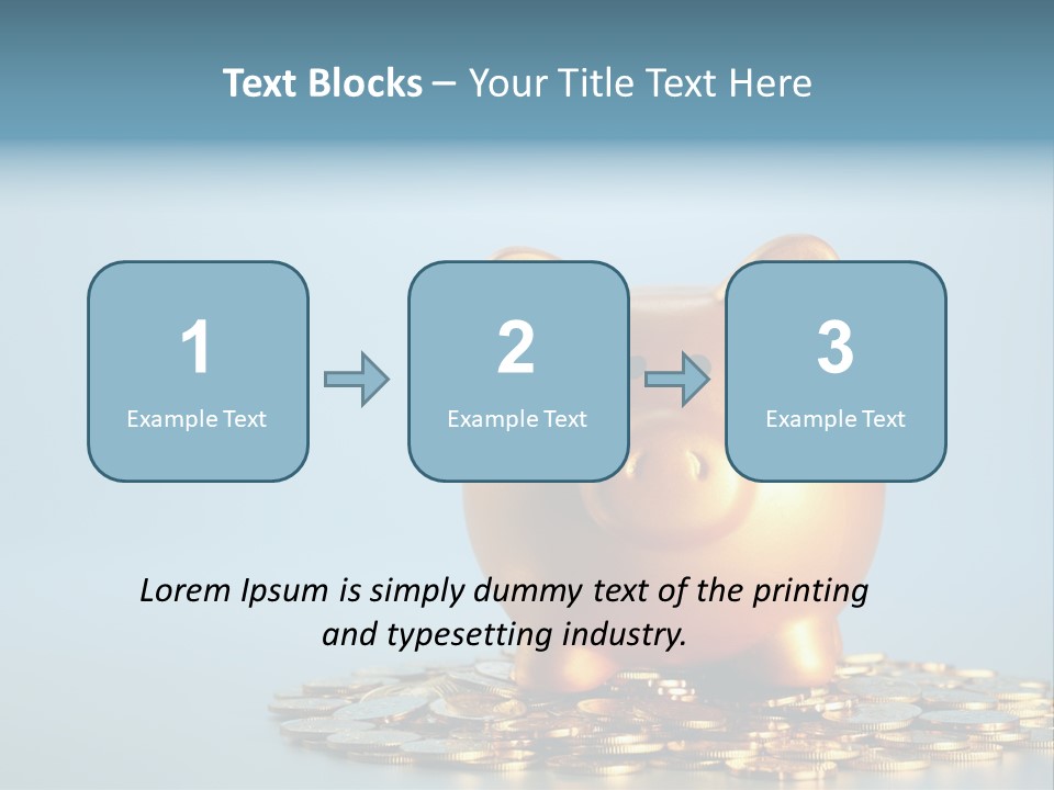 Currency Color Image Close Up PowerPoint Template
