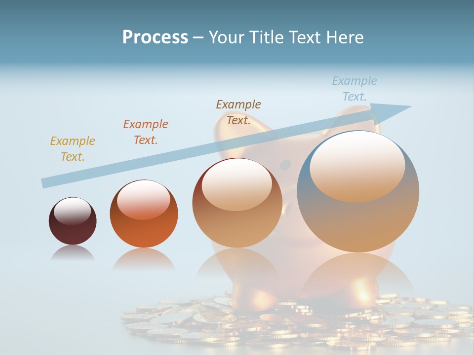 Currency Color Image Close Up PowerPoint Template