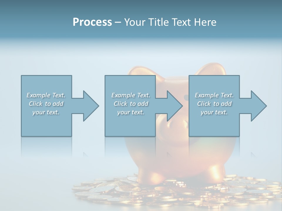Currency Color Image Close Up PowerPoint Template