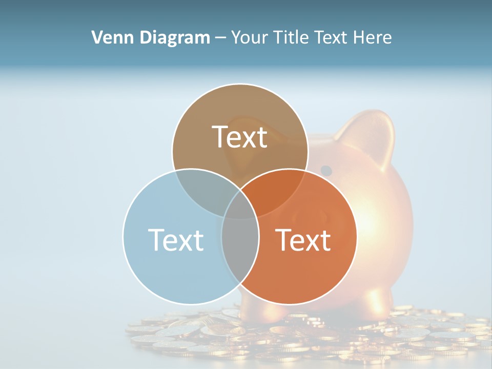 Currency Color Image Close Up PowerPoint Template