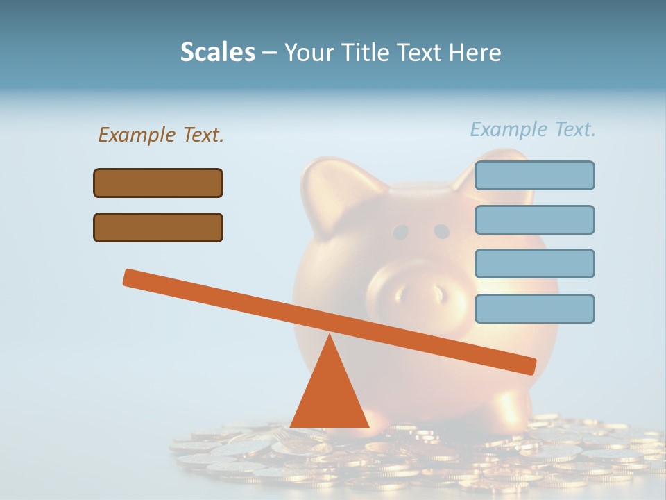 Currency Color Image Close Up PowerPoint Template
