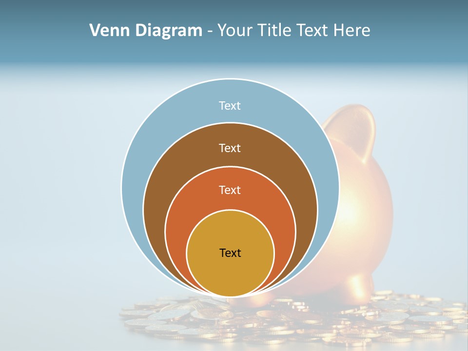 Currency Color Image Close Up PowerPoint Template