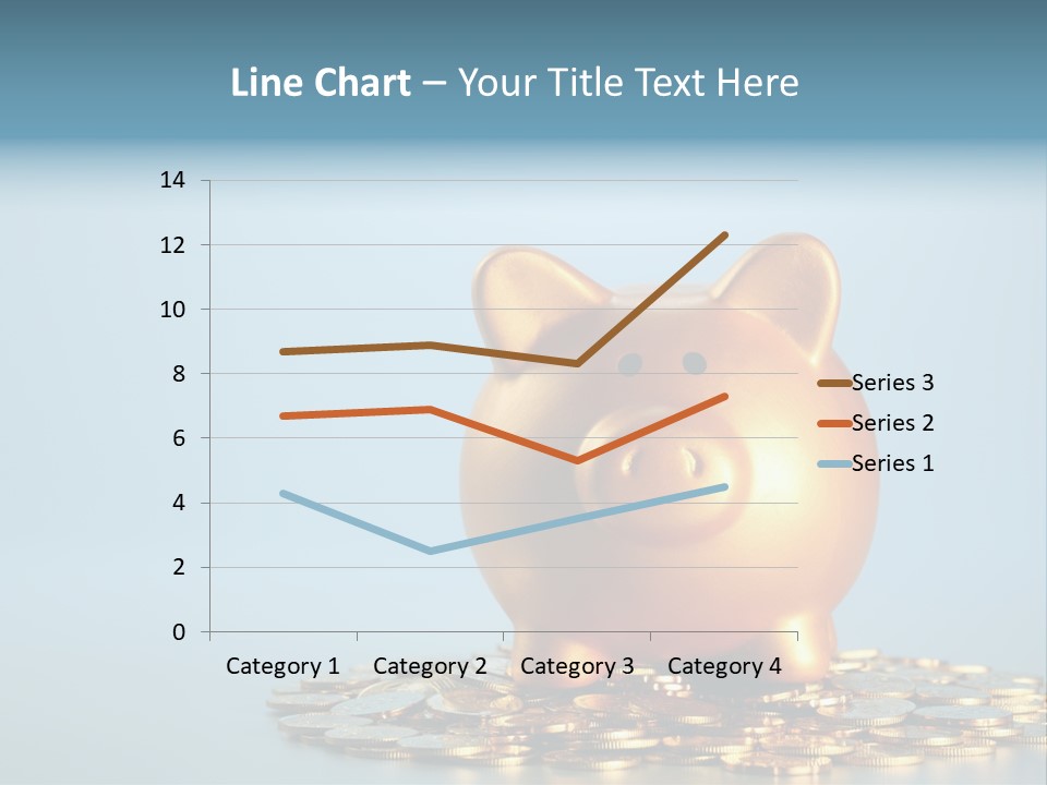 Currency Color Image Close Up PowerPoint Template