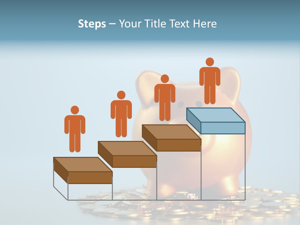 Currency Color Image Close Up PowerPoint Template